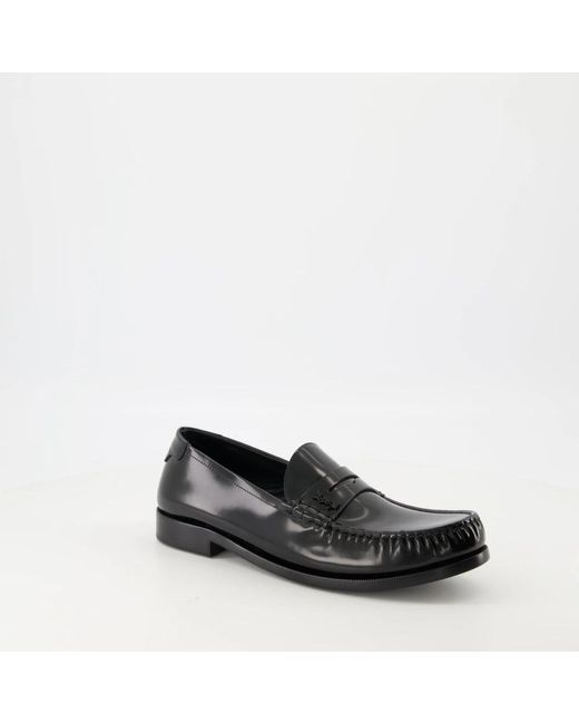 Saint Laurent Black Loafers for men