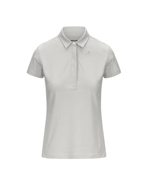 K-Way Gray Polo Shirts