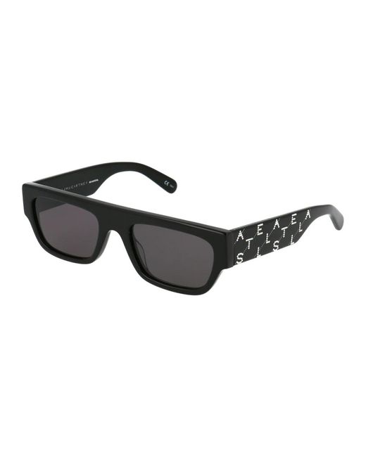 Stella McCartney Black Stylische sonnenbrille sc0210s