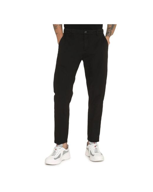 Department 5 Black Chinos for men
