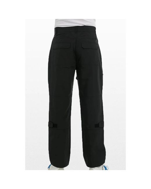Straight Trousers Represent de hombre de color Black