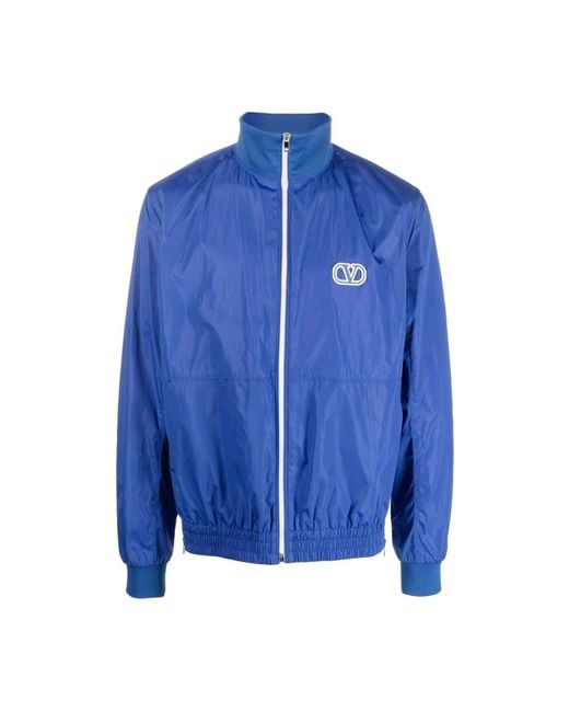 Valentino Blue Light Jackets for men