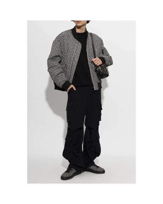 Bomber Jackets Balmain pour homme en coloris Gray