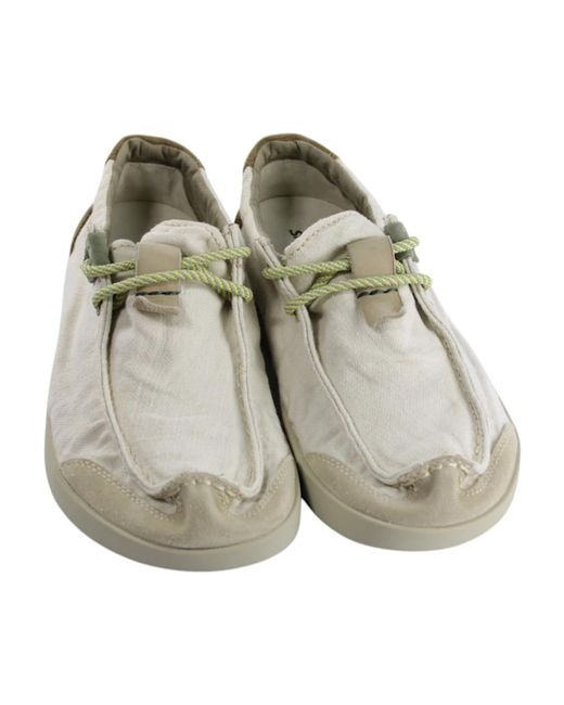 Satorisan White Laced Shoes for men