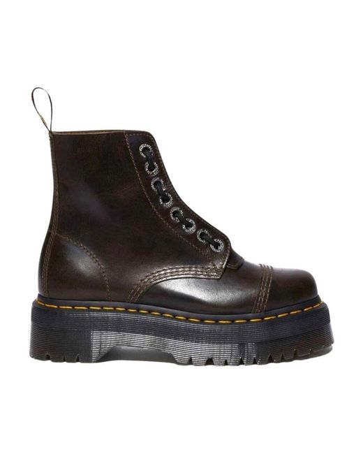 Dr. Martens Black Lace-Up Boots