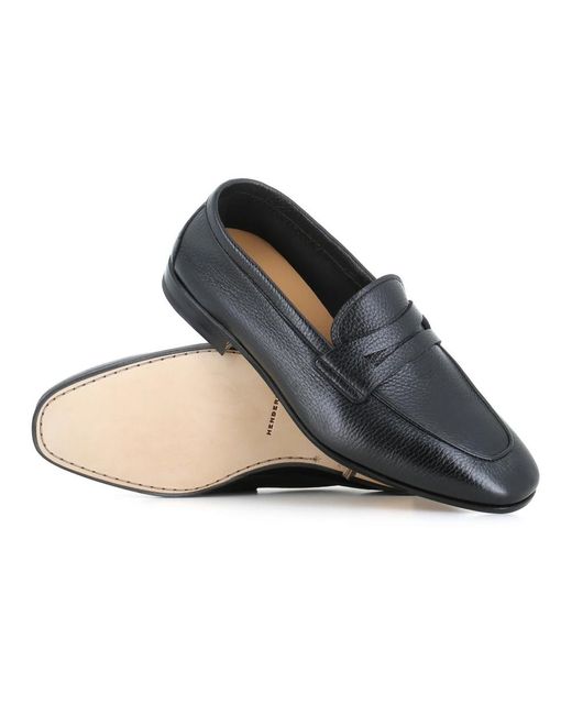 Henderson Black Loafers for men