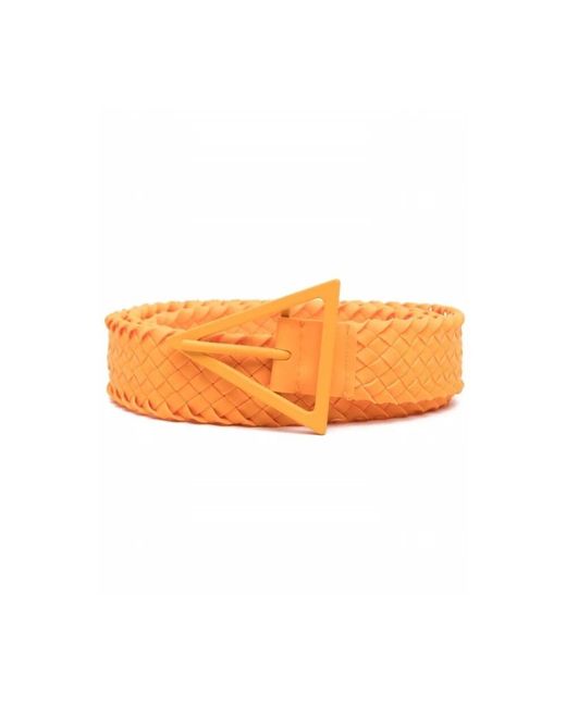 Bottega Veneta Orange Belts for men