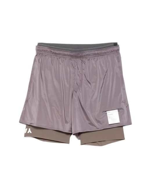 Satisfy Purple Casual Shorts for men