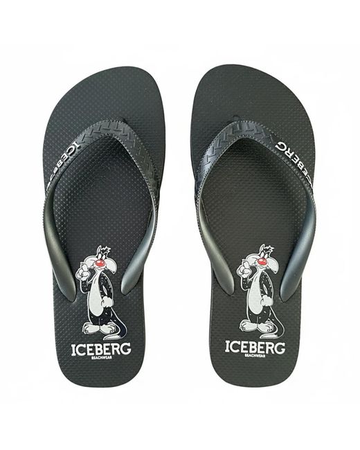 Flip Flops Iceberg pour homme en coloris Black