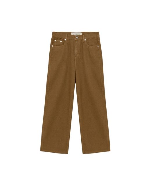Roy Rogers Green Wide Trousers