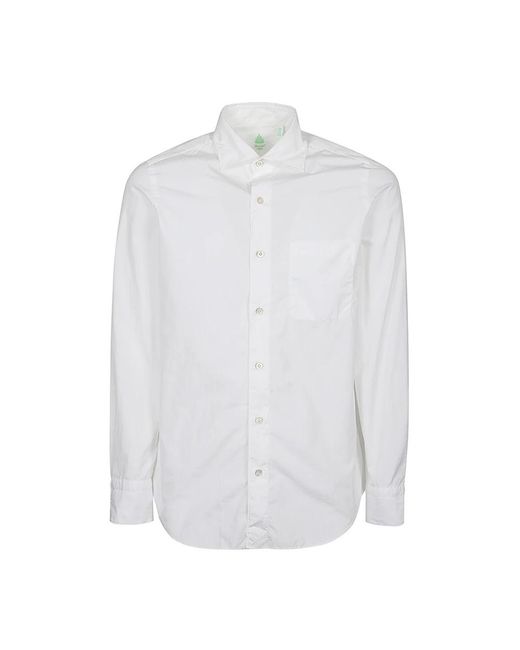 Finamore 1925 White Formal Shirts for men