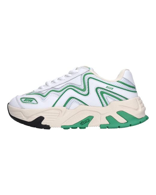 Sneakers MSGM de color Green