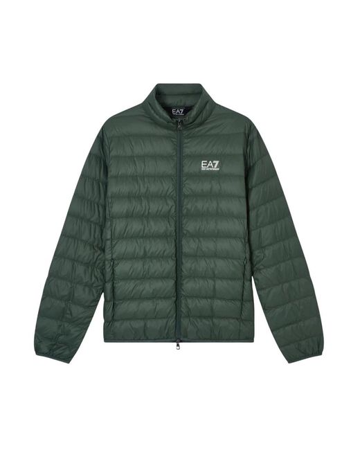 EA7 Jassen ,Groen ,Solid Logo Ritsh-Jack in het Green voor heren