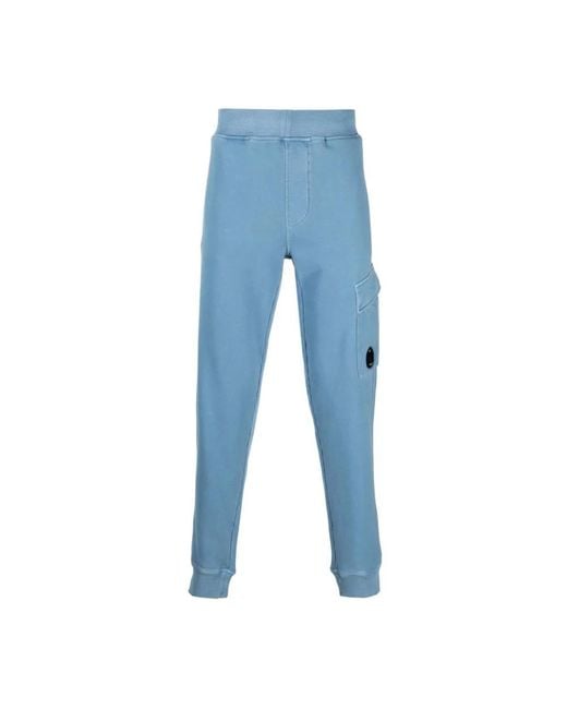 C P Company Blue Sweatpants for men