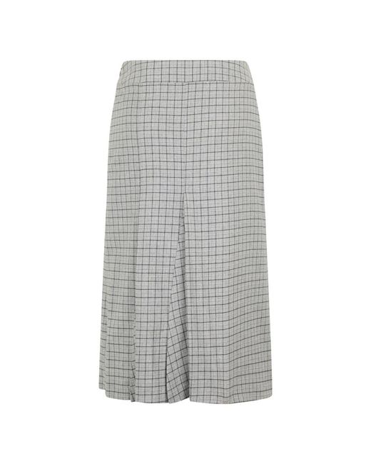 Malo Gray Midi Skirts