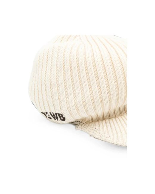 Y-3 Kf7403 Beanie in Natural für Herren