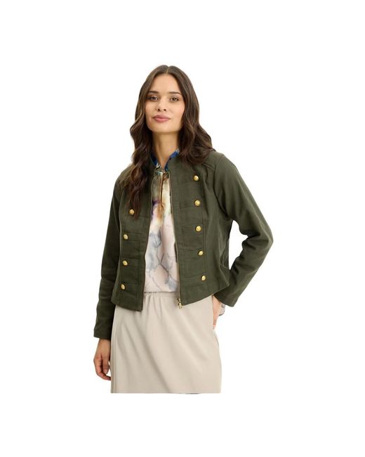 iN FRONT Blazers in het Green