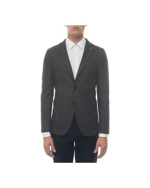 Paoloni Gray Blazers for men