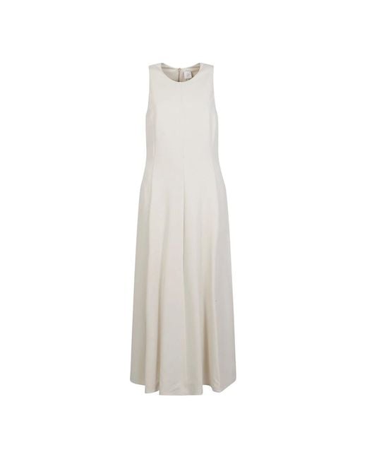 Eleventy White Midi Dresses