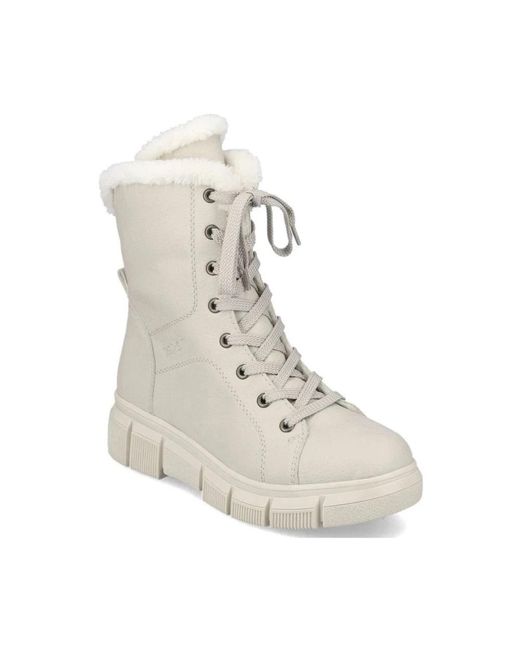Rieker Natural Winter Boots