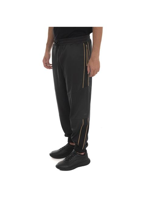 EA7 Black Sweatpants for men