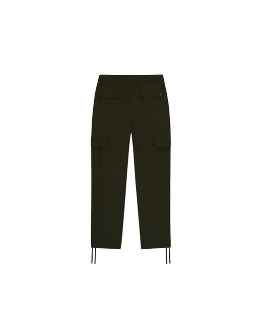 DOLLY NOIRE Black Slim-Fit Trousers for men