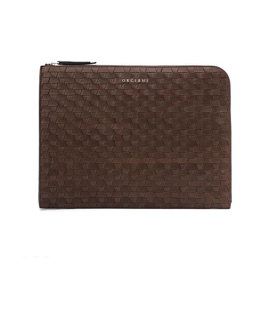Orciani Brown Bags for men