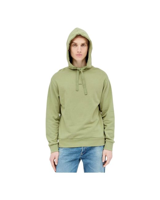 Sweatshirts & hoodies > hoodies A.P.C. pour homme en coloris Green