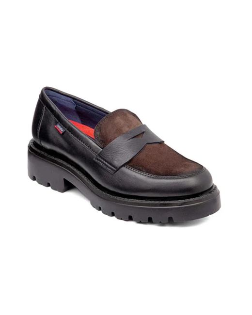 Callaghan Black Loafers