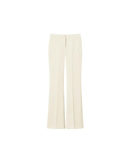 Wide Trousers Twinset de color White