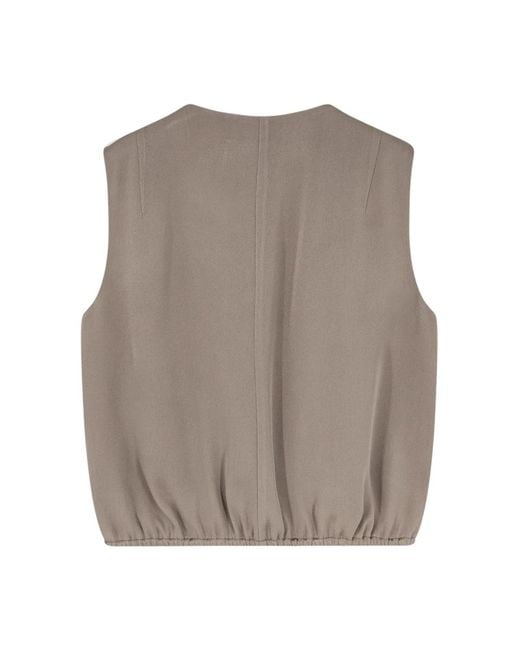 Alysi Brown Blouses