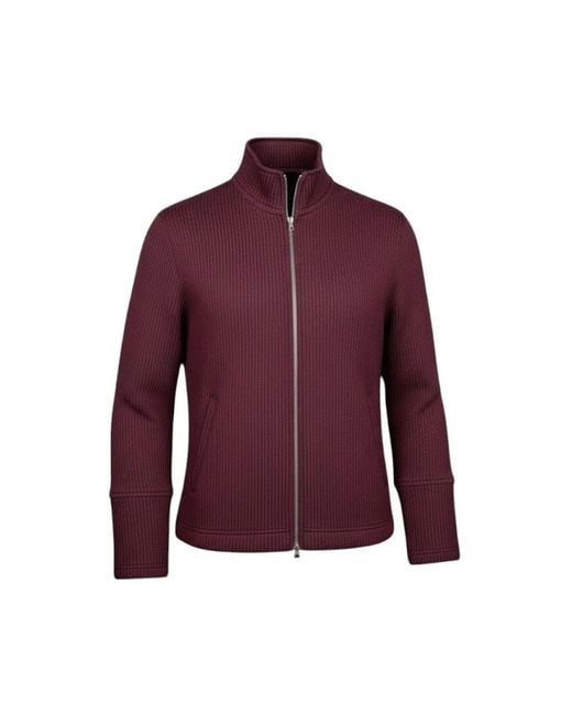 Brixtol Textiles Purple Cardigans for men