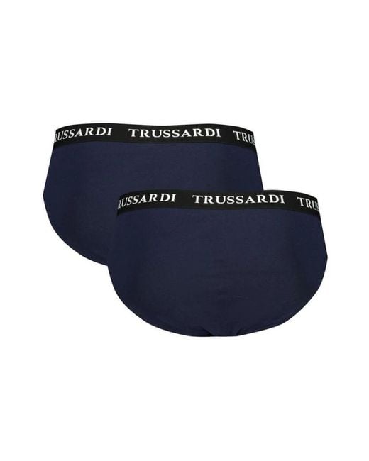 Bottoms di Trussardi in Blue da Uomo