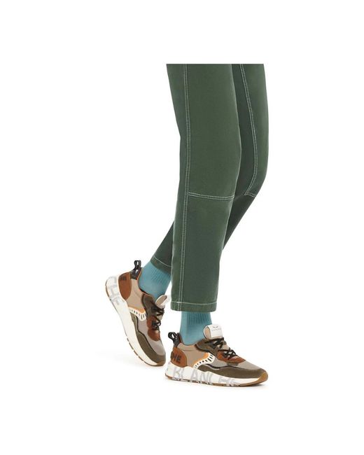 Voile Blanche Brown Sneakers for men