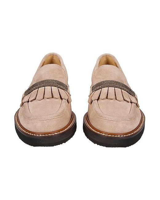 Eleventy Natural Loafers