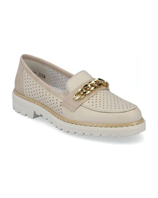 Rieker Natural Loafers