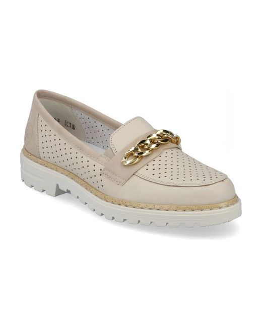Rieker Natural Loafers
