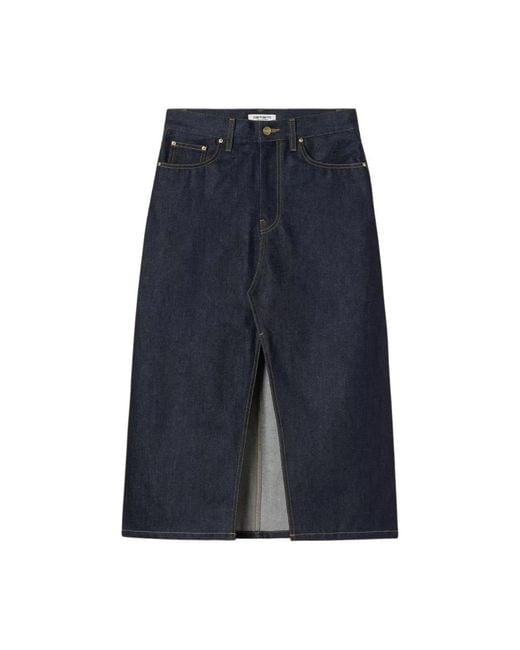 Carhartt Blue Denim Skirts