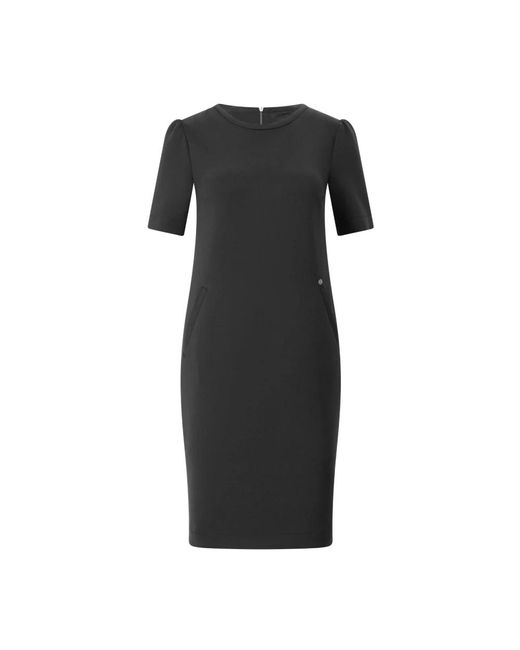 Marc Cain Jersey Minijurk in het Black