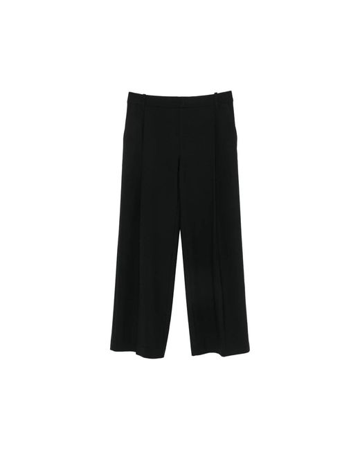 Sir Black Wide Trousers
