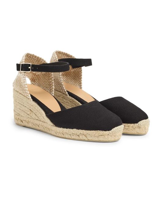 Castaner Metallic Wedges