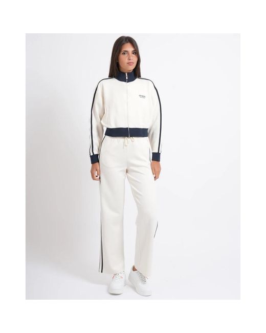 Sweatpants Guess de color White