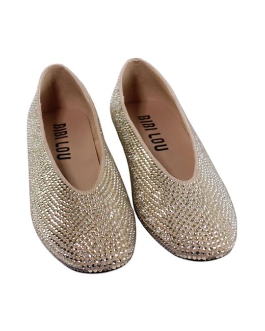 Bibi Lou Brown Ballerina Shoes