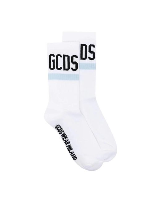 Underwear > socks Gcds pour homme en coloris White