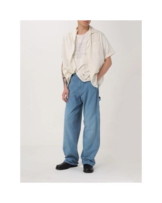 Maison Margiela Loose-Fit Jeans in het Blue voor heren