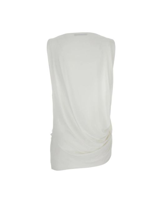 Jacquemus Gray Sleeveless Tops