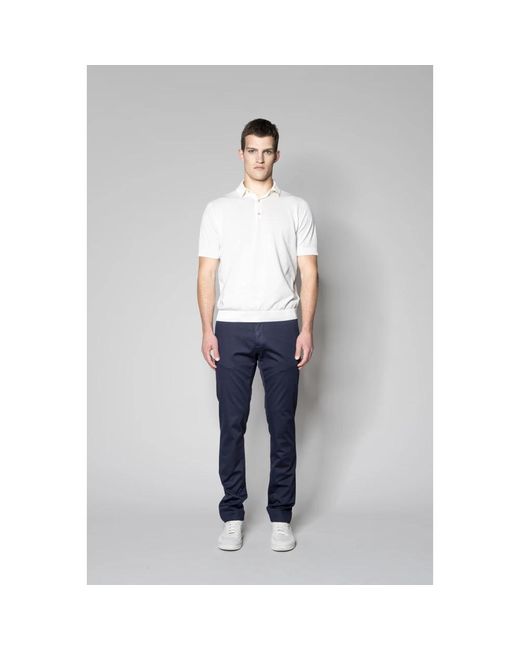 Re-hash Chinos in het Blue voor heren
