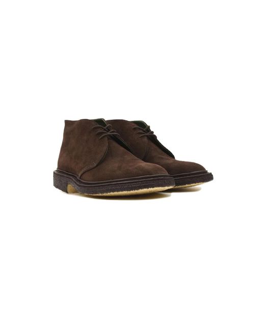 Tricker's Brown Lace-Up Boots for men