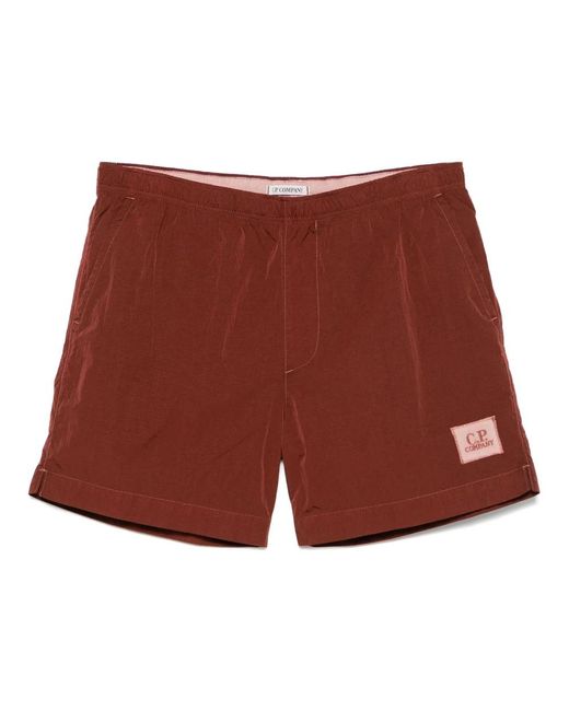 C P Company Red Beachwear for men