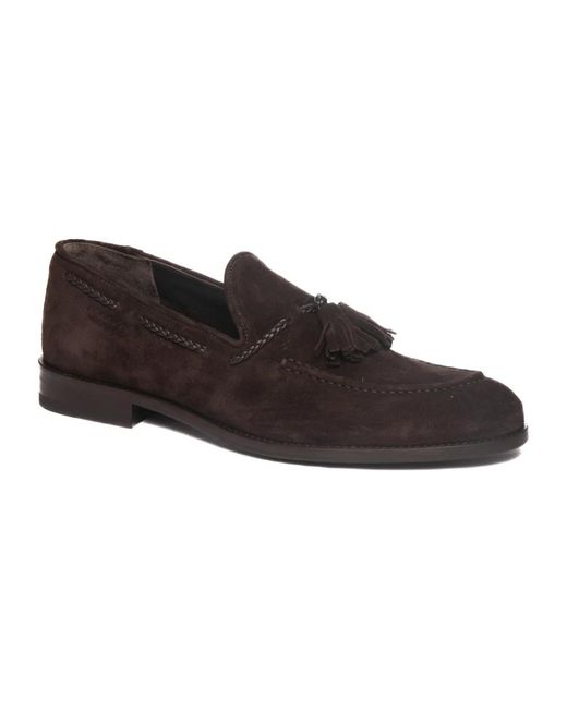 JEROLD WILTON Black Loafers for men